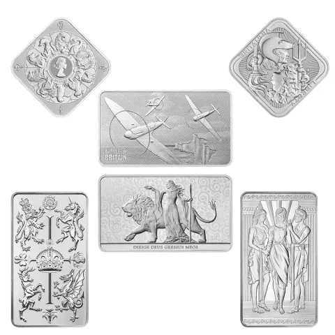 The Royal Mint 10oz Silver Bar (Best Value)